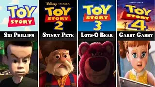 Every Toy Story Franchise Villains (1995-2026)