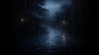 Struggling to Sleep? Gentle Rain on Glass to Calm Your Mind (No Music, 10 Hours)