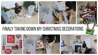 Finally Taking Down My Christmas Decorations&hellip; And Fighting This Tree