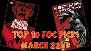 Top 10 Comic Book Preorder Picks! FOC Due 3/22 - Releasing 4/14 COMMENT FOR GIVEAWAY! Speculation!