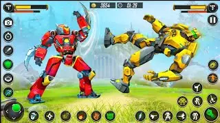 🚔🤖 Flying Robot Car Transform Police Robot Game 2025 | Alien Robots City Battle ✈️🚗 | Part 2