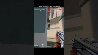 What the f is this crosshair?   #trending #valorant #relatable