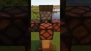 MINECRAFT :Automatic Lamp-post Design #minecraft