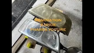 Rénovation phares voiture Jaunis Kit 3M
