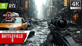 Battlefield 6 : RTX 5070ti 16GB ( 4K Maximum Settings DLAA ON )