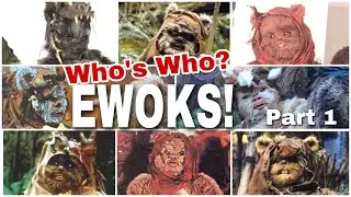 (Almost) Every Ewok (and Action Figure) in Return of the Jedi! Part 1