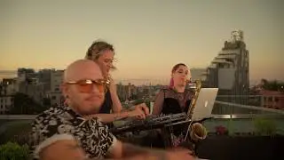 Live DJ with Saxophone Player & Percussionist - New York City sunset mix