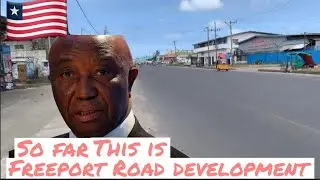 Freeport Road Development Current View You Have Not Seen Before#westafrican#monrovia#liberia#road