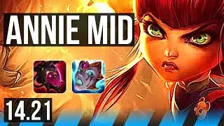 ANNIE vs ZOE (MID) | 4/1/9 | KR Master | 14.21