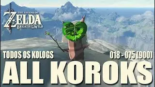 ZELDA BREATH OF THE WILD - TODOS OS KOROKS 02/16 DUELING PEAKS TOWER (018-075)