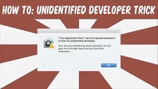 Mac How-To: Unidentified Developer Trick