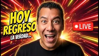La razón por la que DESAPARECÍ ¡Hoy lo explico TODO EN VIVO!