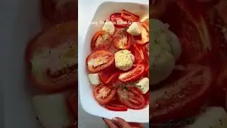 Легкий томатно-базиликовый суп