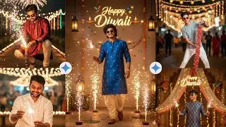 Gemini Diwali Photo Editing Prompts | Happy Diwali Photo Editing | Google Gemini Photo Editing 