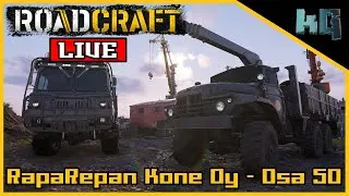 LIVE // RapaRepan Kone Oy - Osa 50 / Roadcraft Suomi / kiksuGaming