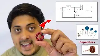 QUICK PRACTICAL - INDUCTOR & CAPACITOR WORKING | ROLE in DC to DC Voltage Step-up Converter (PART-1)