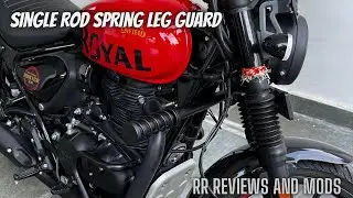 SINGLE ROD SPRING LEG GUARD || SHORT VIDEO