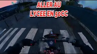 ALLER au LYCÉE en 50cc : ils sont choqués 😈😨