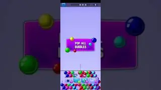 bubble shooter 😀😀 #3d games #Shorts #gameplay #mobile game all levels gameplay (ios & android)