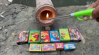 NYUMET SEMUA JENIS MERCON KOREK CORSAIR XXL DIDALAM BAMBU!!! LIHAT REAKSINYA