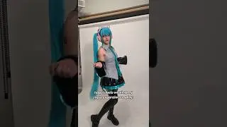 My Miku cosplay is still the best purchase I've ever made 💸💸 #cosplay #hatsunemiku #vocaloid #miku