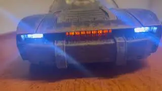 Custom Battle DAMAGE  2022 Batmobile Batman Figure with WORKING Lights Diecast #shorts #short