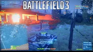 BF3 Death Valley - quick round TANK DESTROYER