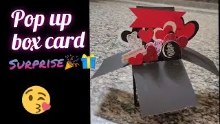Pop up box card tutorial || DIY cards || Explosion box for scrapbook #scrapbook #popupbox