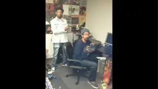 OG ANTIDOTE  is chopping samples MPC live 2 vinyl records