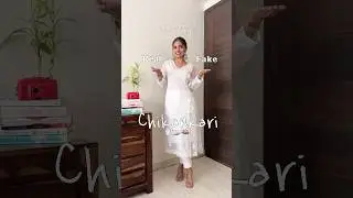 Real Vs fake Chikankari #chikankari #chikankarikurta