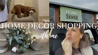 come home decor shopping with me | homesense, b&m and dunelm | by.emma.louise