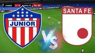 Junior vs Santa Fe En Vivo Superliga 2026 | Simulaci&oacute;n PES 2021