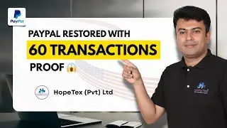 PayPal Restored with 60 Transactions Proof #PayPal #Authorize #Stripe #Wise #Payoneer #HopeTex