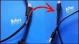 How to repair mobile charger cable || USB cord kayse repair karte he
