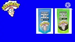 Warheads blue raspberry pickles sour dill van holten's pickles 06 2026 @sncommercials