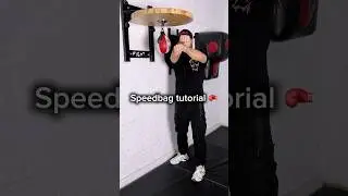 Speedbag tutorial ✔️🥊 #boxingtraining #boxing #boxingtechnique #boxingcoach #boxingdrills #speedbag
