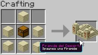 Minecraft, pero puedo Craftear estructuras...
