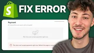 Как исправить ошибку Shopify &laquo;Этот магазин сейчас не может принимать платежи&raquo;