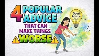 Popular Advice That Can Actually Make Things Worse #lifelessons #personalgrowth