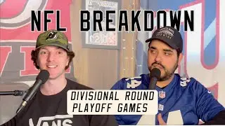 Full breakdowns of Saturday's Divisional Round Playoff Games | BUF @ DEN & SF @ SEA