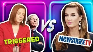 TRIGGERED: Newsmax Reporter Rattles Jen Psaki With Tough Dr Fauci Questions