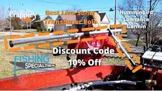 Garmin Livescope Pole | Lowrance Active Target Pole | Humminbird Mega Live Pole