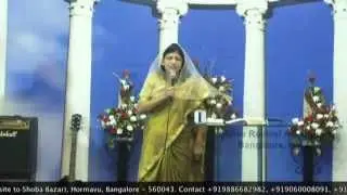 எலியா நம்மைபோல பாடுள்ள மனுஷனாயிருந்தும்.... 26-4-15 by Pastor Pramila Jeyaraj