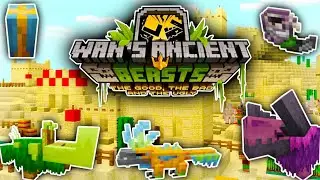 🦎WAN'S ANCIENT BEASTS MOD MINECRAFT 1.20.1⚡🥚 - El BUENO, el FEO y el MALO