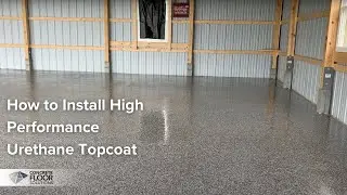 Installing Urethane Coating On Epoxy Floors