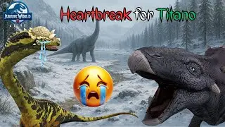HEARTBREAK for Titanotholus 💔 | PVP Battles | Jurassic World Alive Gameplay 616