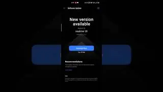 #realme #6pro EXCESSIVE SYSTEM STORAGE OCCUPATION FIX UPDATE