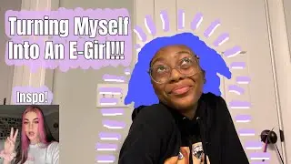 Turning Myself Into An E-Girl!!! Bleach And Dye My Natural Hair With Me!!