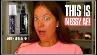 SKINDINAVIA vs. URBAN DECAY... THE MIGHTY DOWNFALL OF THE ALL NIGHTER SETTING SPRAY.