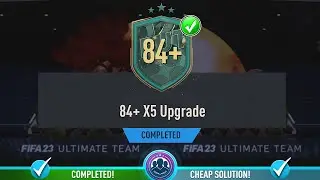 84+ x5 Upgrade SBC Pack Opened - Cheapest Solution & Tips - Fifa 23